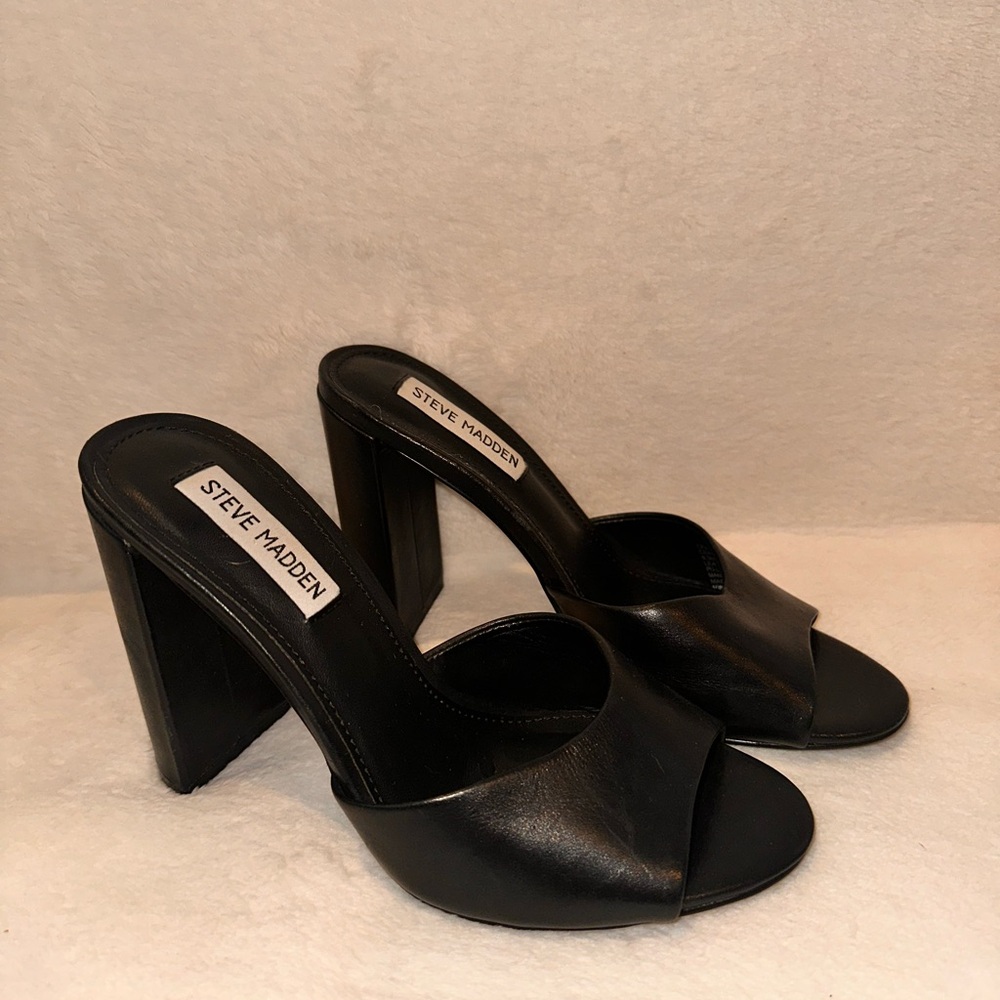 Steve Madden Black Women's Heels